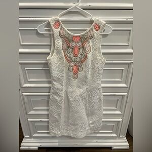 Lilly Pulitzer Logan Floral Embossed Sleeveless Shift Dress